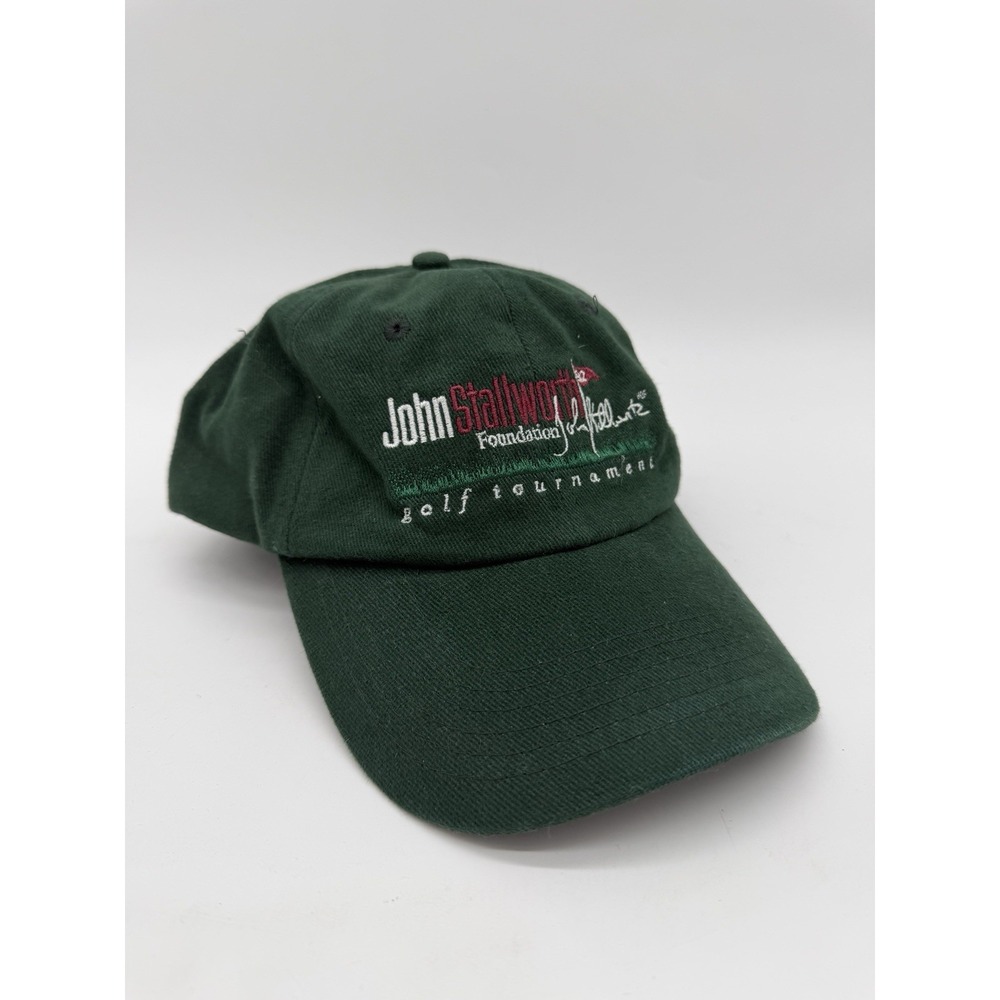 John Stallworth Foundation Golf Hat Strapback Green Steelers HOF #82 Cap